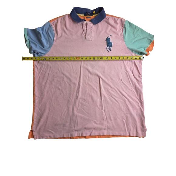 Polo Ralph Lauren Men's Classic Fit Crest Logo W/Big Pony Polo XXL - Picture 3 of 6